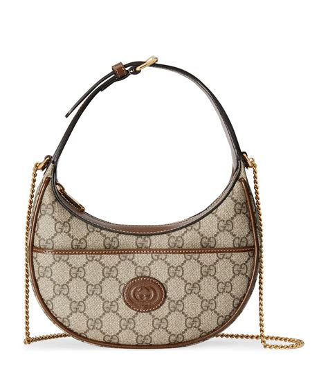 gucci gg half-moon mini bag|Gucci half moon mini bag.